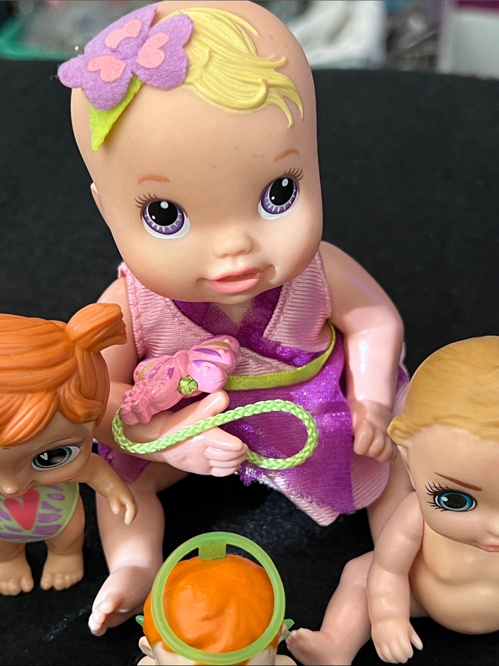 Mini Baby Doll Collector Lot of 7 Vintage & Modern - Picture 5 of 7
